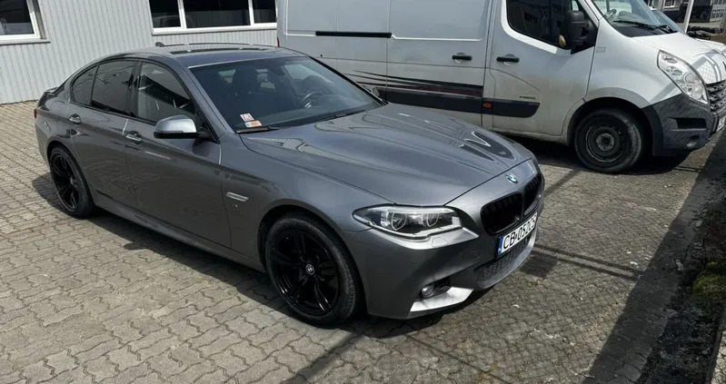 samochody osobowe BMW Seria 5 cena 90405 przebieg: 175000, rok produkcji 2014 z Bydgoszcz